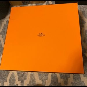 Hermes large box huge with dust bags!